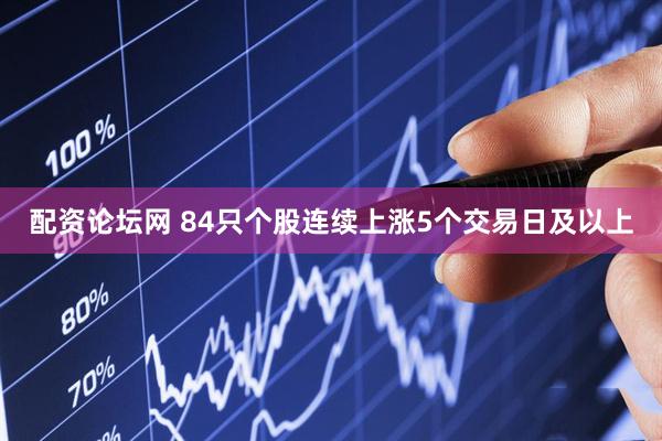 配资论坛网 84只个股连续上涨5个交易日及以上