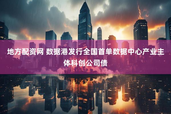 地方配资网 数据港发行全国首单数据中心产业主体科创公司债